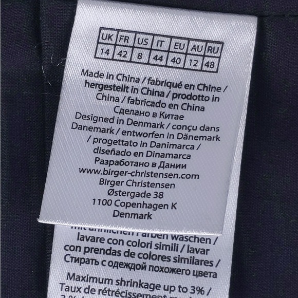 👯‍♀️Host Pick⚡️Rotate (BirgerChristensen) 🇩🇰Emili StraplessTop-w/ flaw - Picture 10 of 12